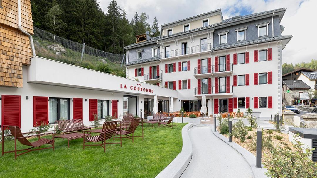 Hotel Restaurant La Couronne شامونكس المظهر الخارجي الصورة